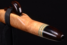 Ponderosa Pine Burl Native American Flute, Minor, Mid A#-4, #G10A